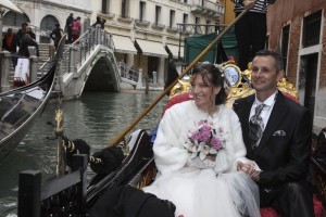 Mariage gondole