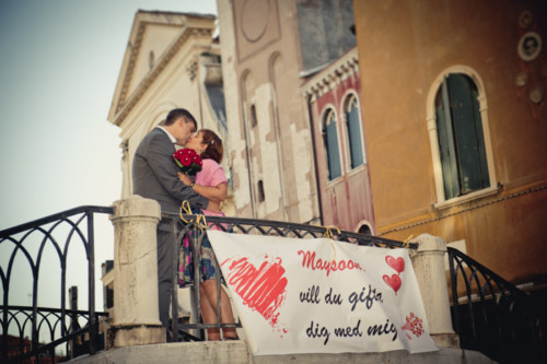 Demande en Mariage à Venise