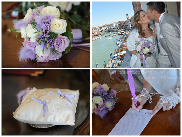 Mariage à Venise Audrey et Christophe