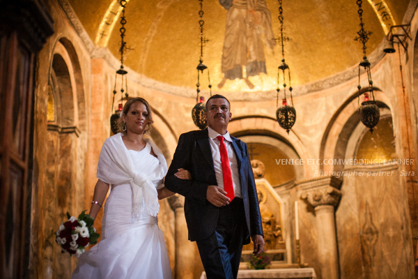 Mariage Venise Laurence et Willy