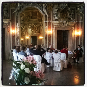 Concert privé à Venise