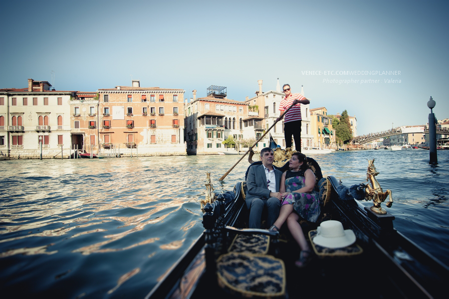 Séance photo à Venise