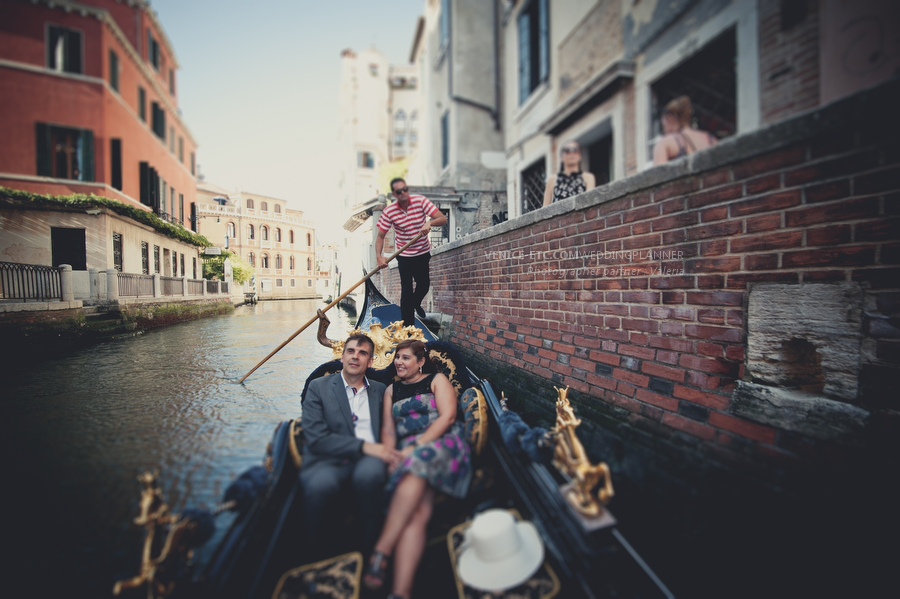 Séance photo à Venise