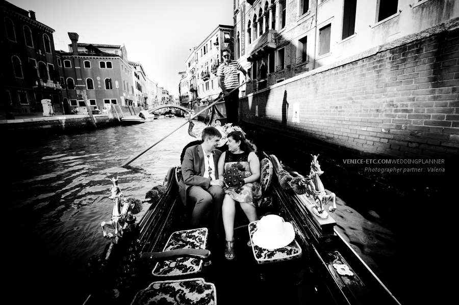 Séance photo à Venise