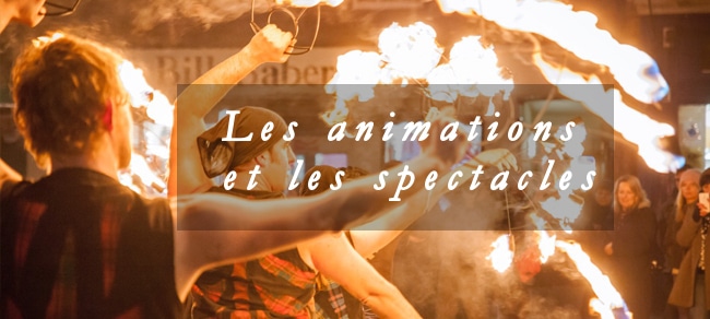 animations et spectacles