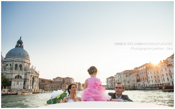 Symbolic wedding venice