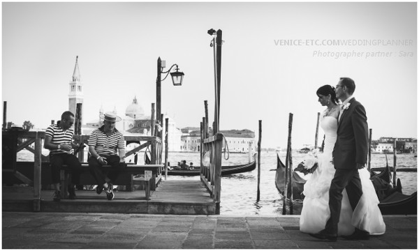 Symbolic wedding venice