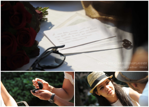 Wedding proposal Venice