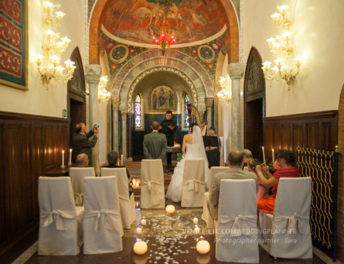 Symbolic wedding in Venice