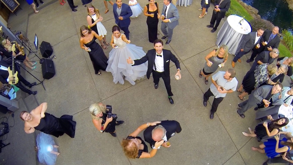 drone wedding