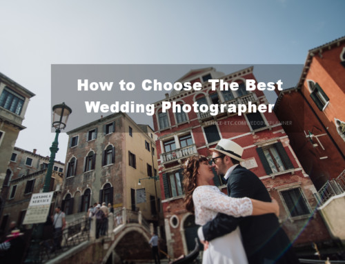 How to Choose The Best Wedding Photographer