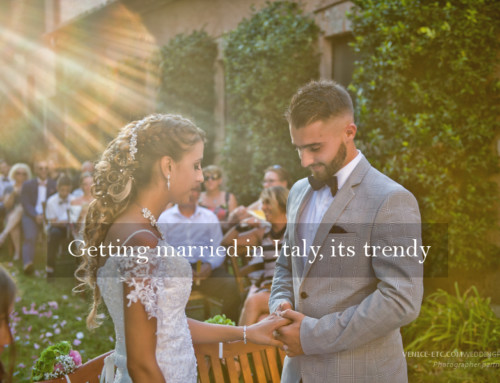 Getting married in Italy, it’s trendy